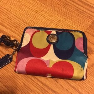 Matching Coach wallet (bag in closet)